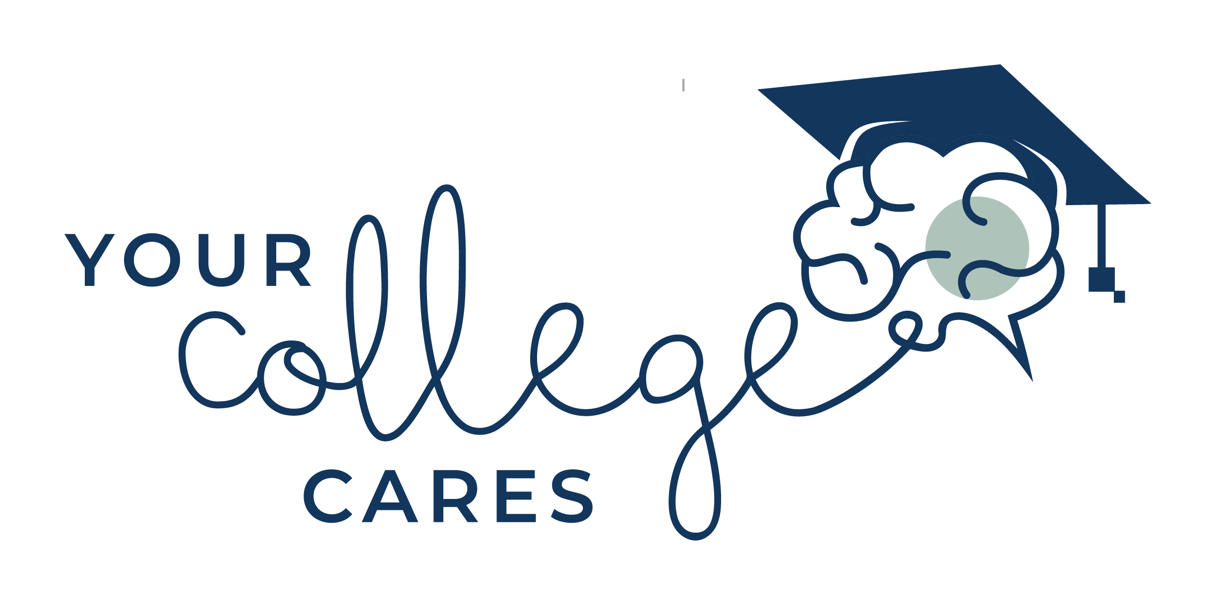 your college cares full logo